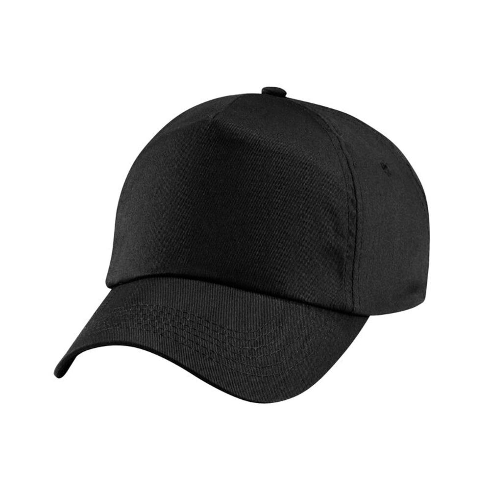 Beechfield Childrens/Kids Original 5 Panel Cap / Black